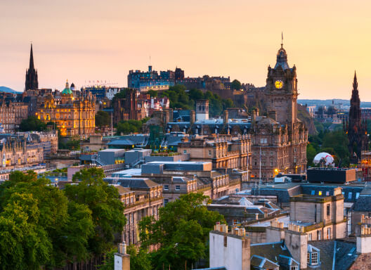 Day 1 – Fly from Vancouver to Edinburgh