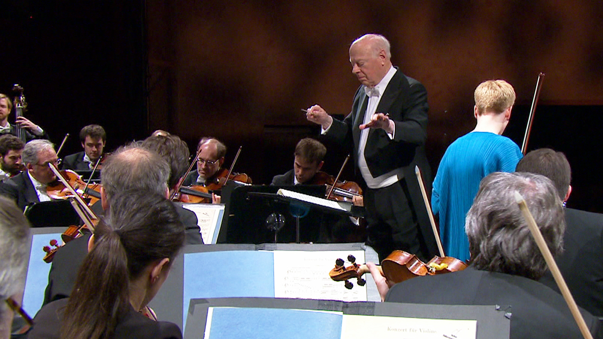Isabelle Faust and Bernard Haitink in Baden-Baden
