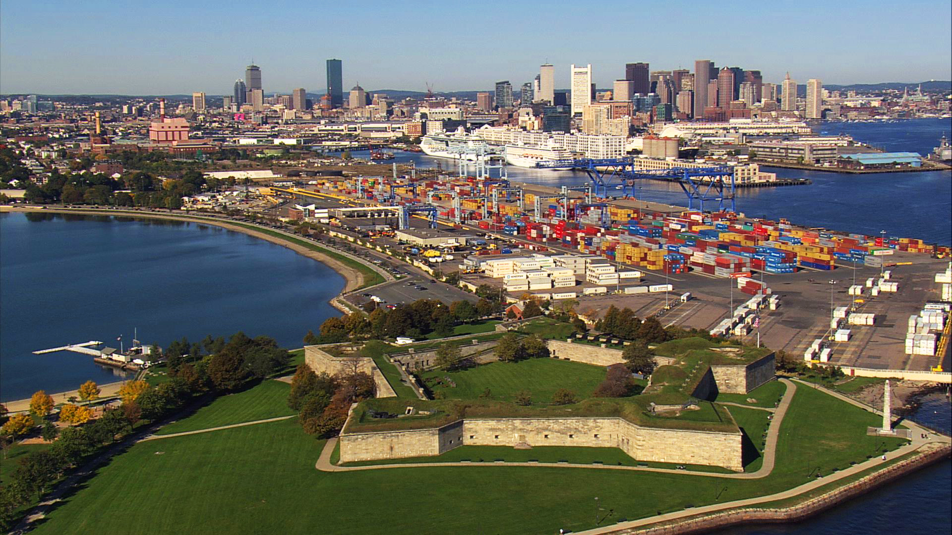 The World From Above: United States  - E9 - Massachusetts – Plymouth Rock to Boston and on to Gloucester